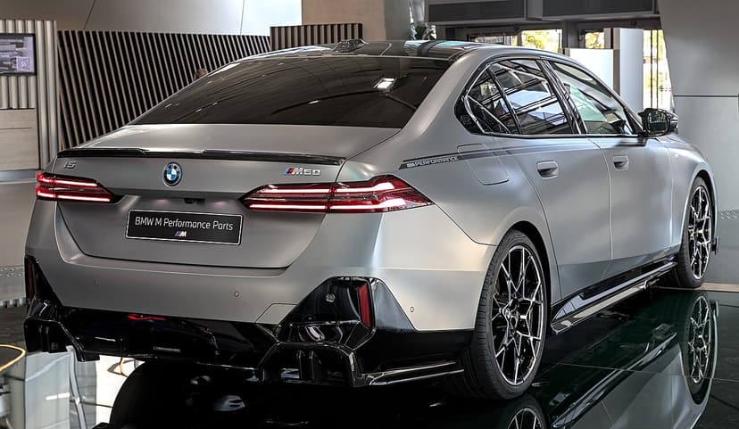 BMW i5 — Foto af sandsynlig version