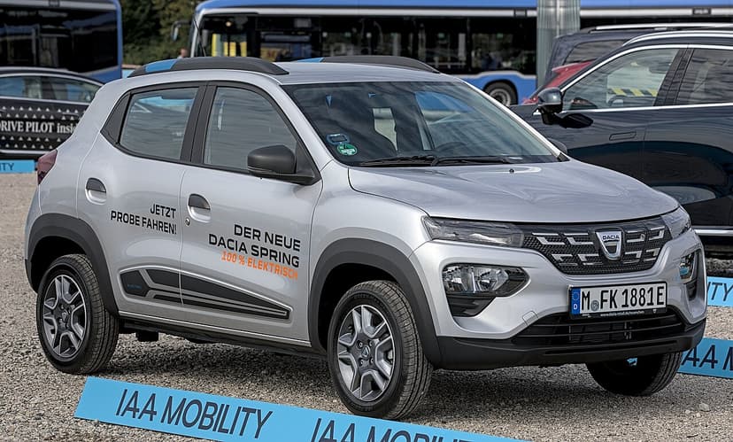 DACIA Spring — Foto af sandsynlig version