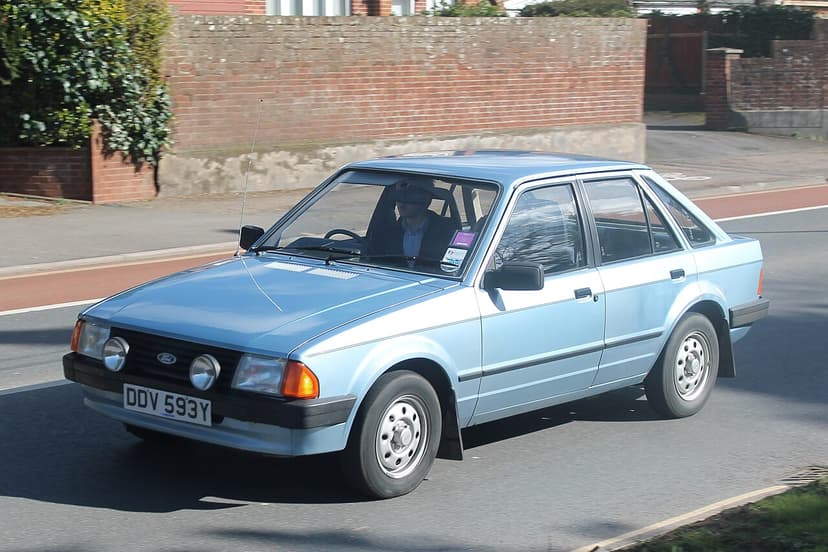 FORD ESCORT — Foto af sandsynlig version