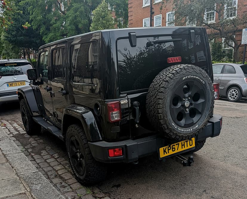 JEEP WRANGLER — Foto af sandsynlig version
