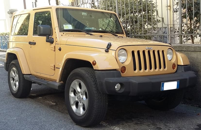 JEEP WRANGLER — Foto af sandsynlig version