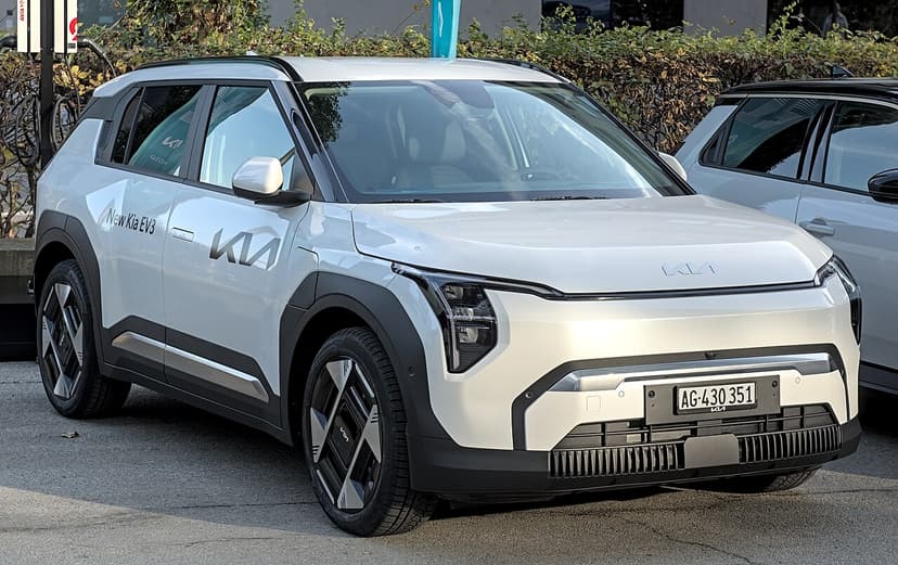 KIA EV3 — Foto af sandsynlig version