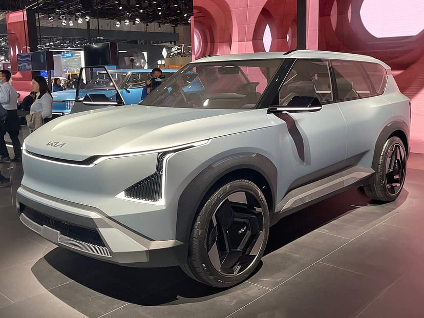 KIA EV5 — Foto af sandsynlig version