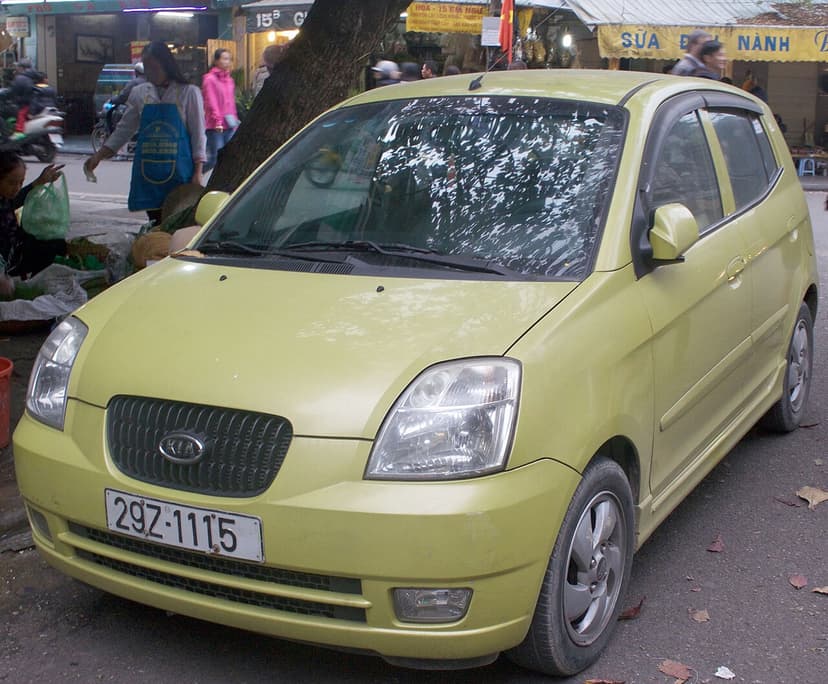 KIA PICANTO — Foto af sandsynlig version