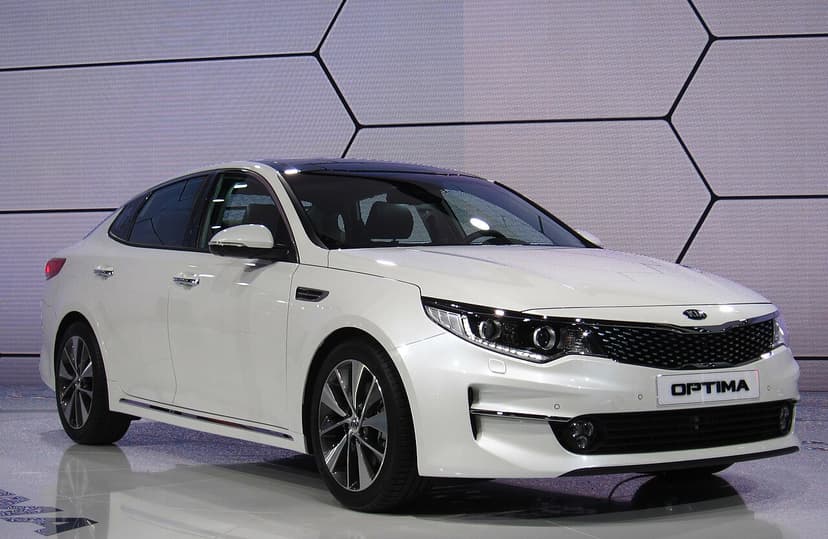 KIA Optima — Foto af sandsynlig version