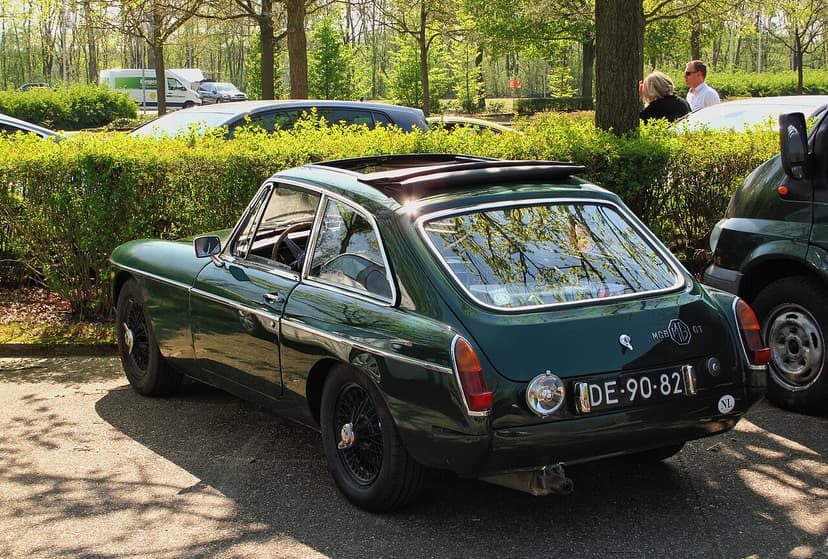 MG MGB — Foto af sandsynlig version