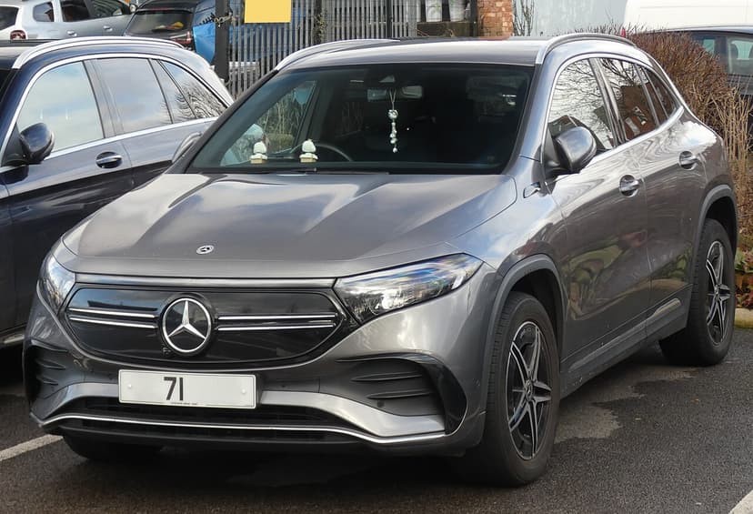 MERCEDES-BENZ EQA — Foto af sandsynlig version