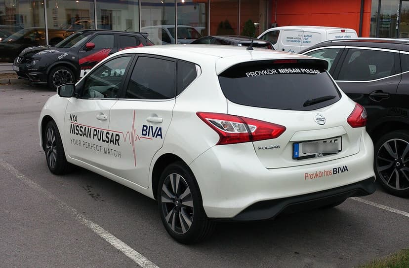NISSAN PULSAR — Foto af sandsynlig version