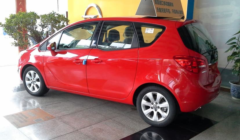 OPEL MERIVA — Foto af sandsynlig version