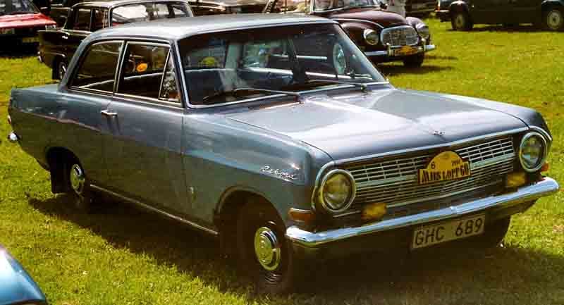 OPEL REKORD — Foto af sandsynlig version