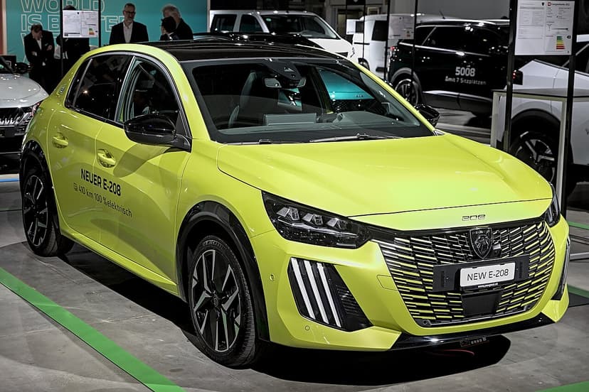 PEUGEOT e-208 — Foto af sandsynlig version