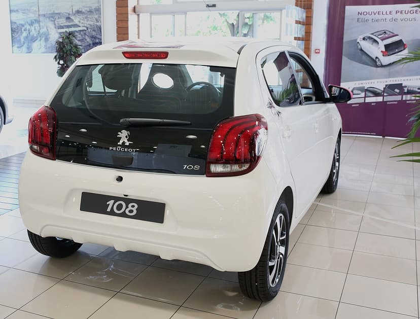 PEUGEOT 108 — Foto af sandsynlig version