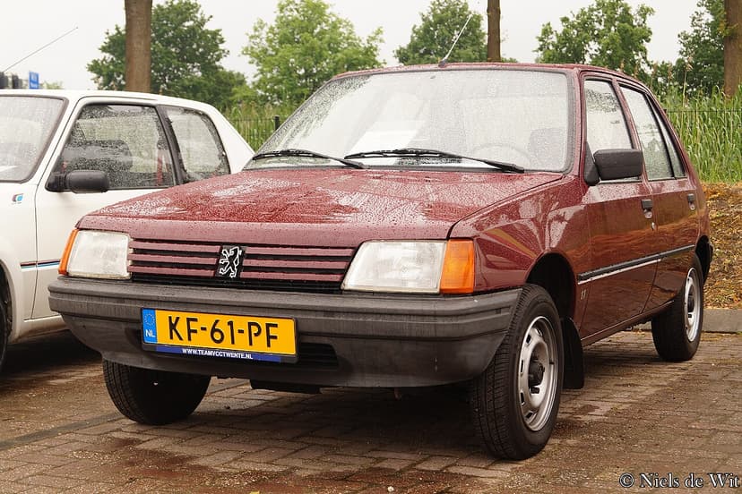 PEUGEOT 205 — Foto af sandsynlig version