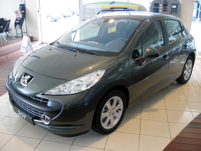 PEUGEOT 207 — Foto af sandsynlig version