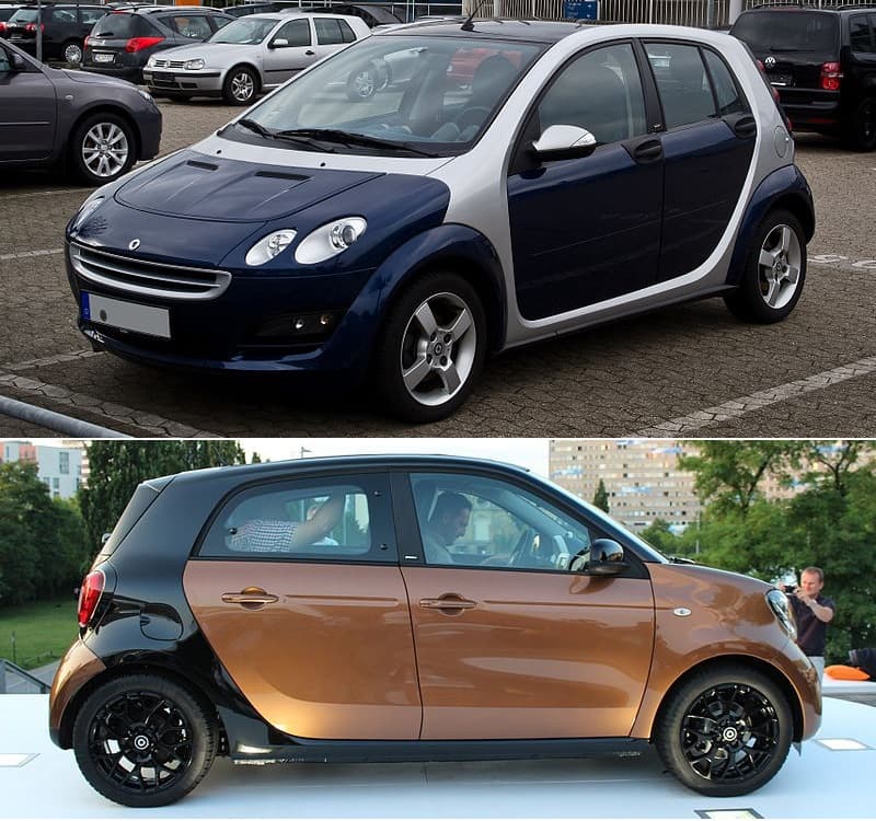 SMART FORFOUR — Foto af sandsynlig version