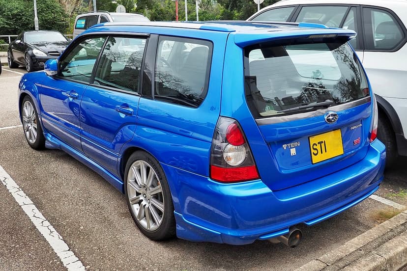 SUBARU FORESTER — Foto af sandsynlig version