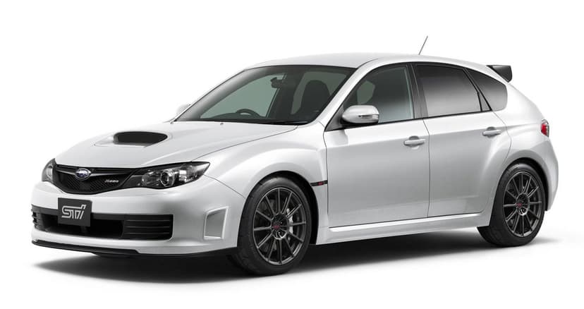 SUBARU IMPREZA — Foto af sandsynlig version
