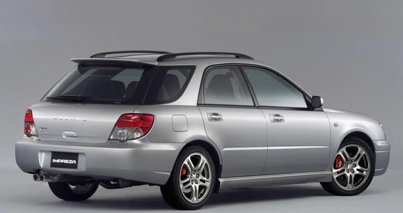 SUBARU IMPREZA — Foto af sandsynlig version