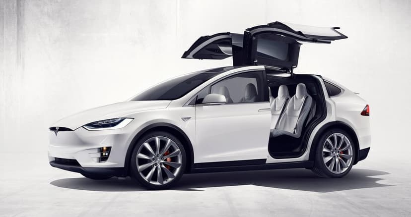 TESLA Model X — Foto af sandsynlig version