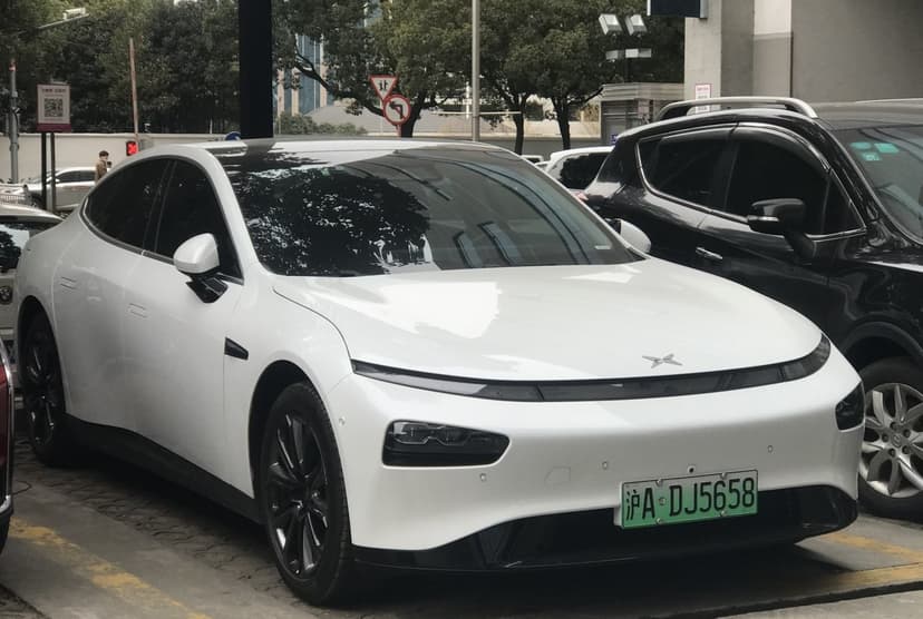 Xpeng P7 — Foto af sandsynlig version