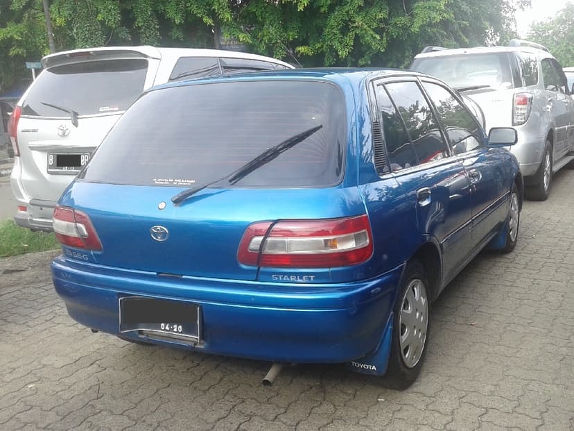 TOYOTA STARLET — Foto af sandsynlig version